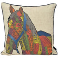 Front - Riva Home Peking Horse Cushion Cover