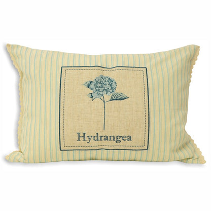Front - Riva Home Secret Garden Hydrangea Cushion Cover