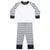 Front - Larkwood Childrens/Kids Striped Long Pyjama Set