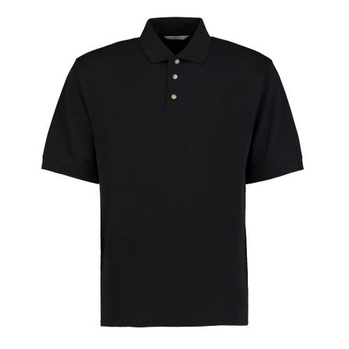 Front - Kustom Kit Mens Chunky Superwash 60C Polo Shirt