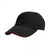 Front - Result Headwear Pro Style Heavy Brushed Cotton Sandwich Peak Baseball Cap