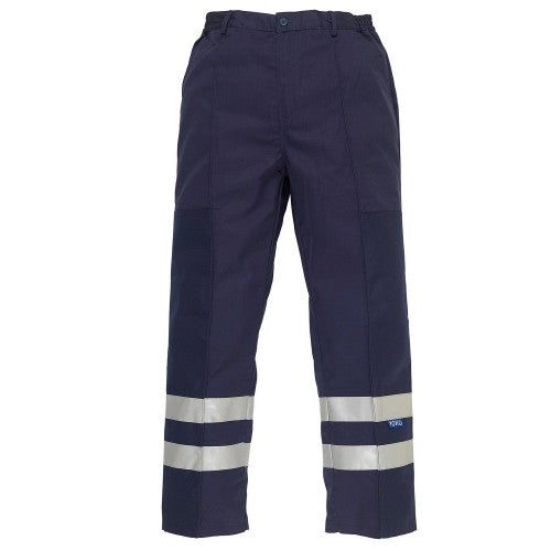 Front - Yoko Mens Ballistic Reflective Trousers