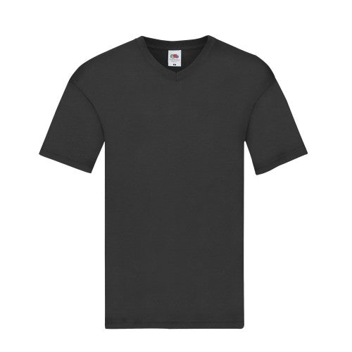 Front - Fruit Of The Loom Mens Original Cotton Layered T-Shirt