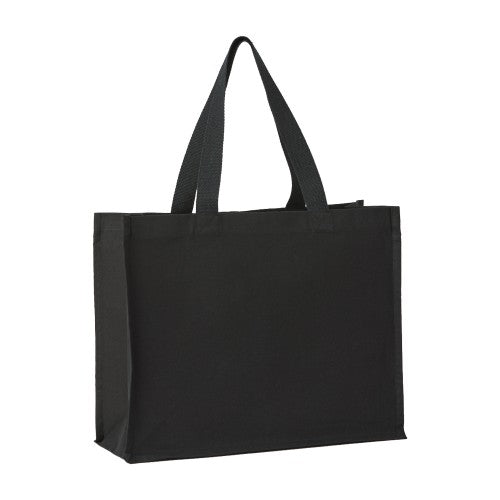 Front - Nutshell Premium Stand-Up Canvas Recycled Shopper Bag