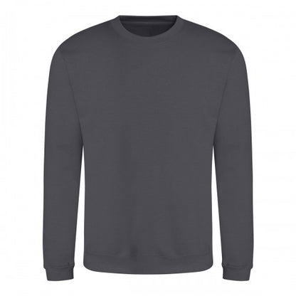Front - Awdis Mens Crew Neck Sweatshirt