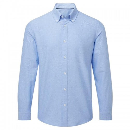 Front - Asquith & Fox Mens Oxford Long-Sleeved Formal Shirt