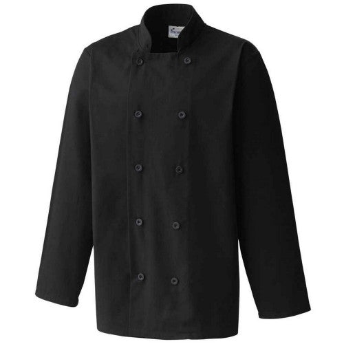 Front - Premier Mens Long-Sleeved Chef Jacket