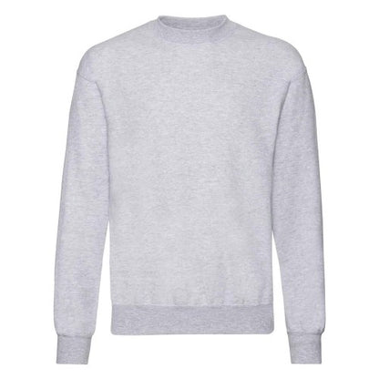 Front - Fruit of the Loom Unisex Adult Polycotton Set-in Sweatshirt