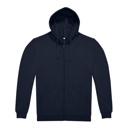 Front - B&C Unisex Adult ID.224 Full Zip Hoodie