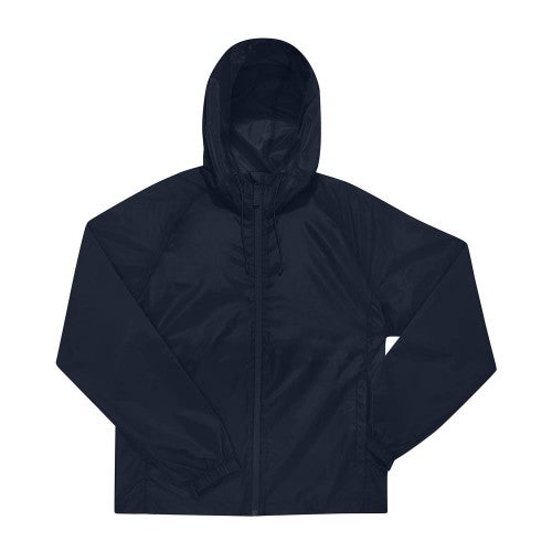 Front - B&C Unisex Adult Reset Lined Windbreaker