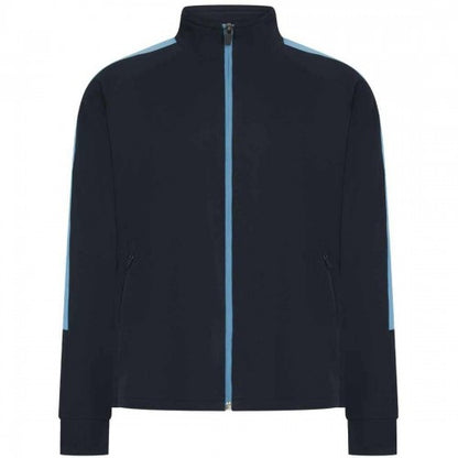 Front - Finden & Hales Childrens/Kids Knitted Tracksuit Top
