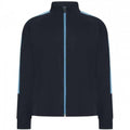 Front - Finden & Hales Childrens/Kids Knitted Tracksuit Top