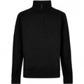 Front - Kustom Kit Unisex Adult Pique Quarter Zip Sweatshirt