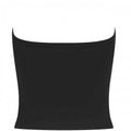 Front - SF Womens/Ladies Bandeau Crop Top