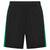 Front - Finden & Hales Childrens/Kids Knitted Zip Pocket Sweat Shorts