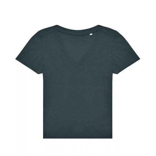 Front - B&C Womens/Ladies #E150 V Neck T-Shirt
