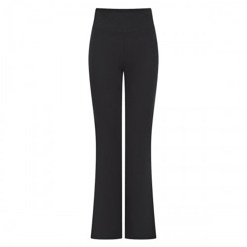 Front - SF Womens/Ladies Flared Leggings