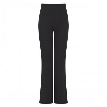 Front - SF Womens/Ladies Flared Leggings