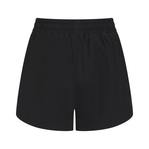 Front - Tombo Womens/Ladies Double Layered Sports Shorts