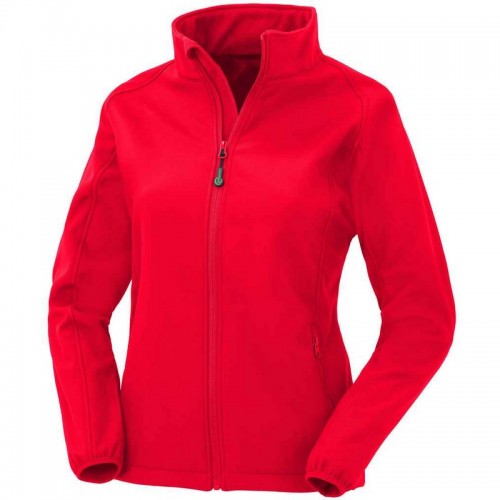 Front - Result Genuine Recycled Womens/Ladies 2 Layer Printable Soft Shell Jacket
