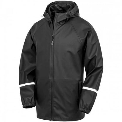 Front - Result Genuine Recycled Mens Prism Waterproof Jacket