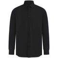 Front - Henbury Mens Cotton Feel CoolPlus Shirt