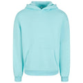 Front - Build Your Brand Unisex Adult Fluffy Pullover Hoodie