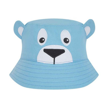 Front - Larkwood Baby Bear Bucket Hat