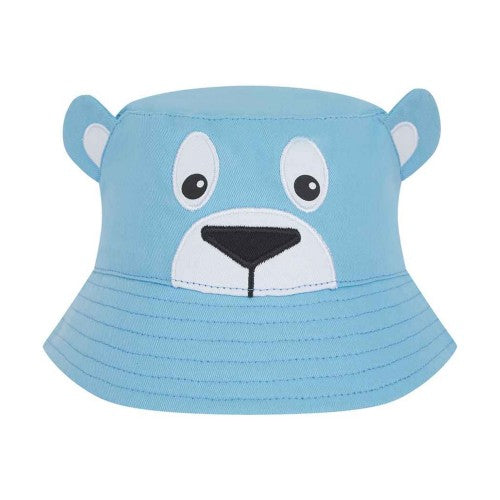 Front - Larkwood Baby Bear Bucket Hat