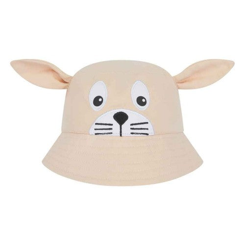 Front - Larkwood Baby Bunny Bucket Hat