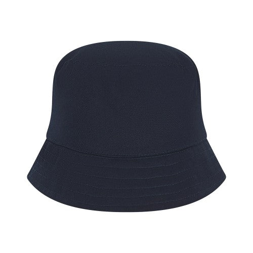Front - Larkwood Baby Plain Bucket Hat