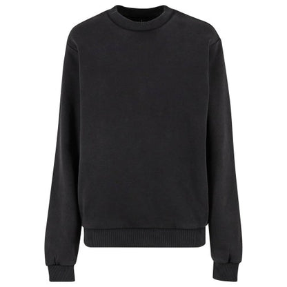 Front - Build Your Brand Womens/Ladies Vintage Heavy Sweatshirt