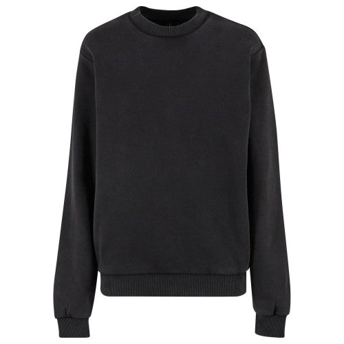 Front - Build Your Brand Womens/Ladies Vintage Heavy Sweatshirt