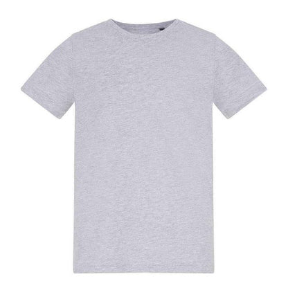 Front - Awdis Childrens/Kids Plain Heather T-Shirt