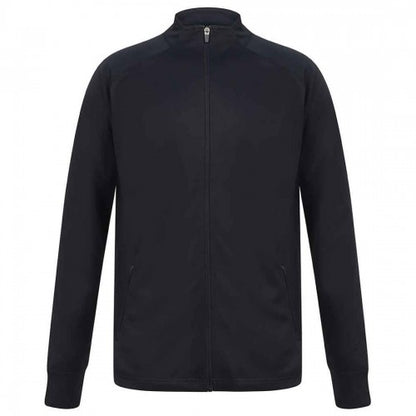 Front - Finden & Hales Unisex Adult Knitted Tracksuit Top