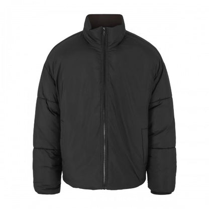 Front - Build Your Brand Womens/Ladies Loose Puffer Jacket