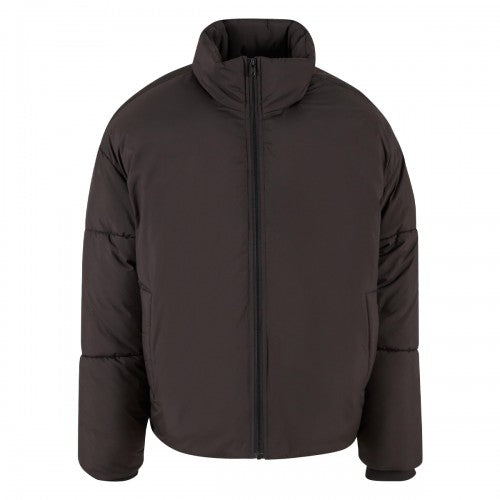 Front - Build Your Brand Mens Oversized Puffer Jacket