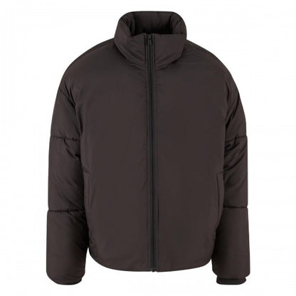 Front - Build Your Brand Mens Oversized Puffer Jacket