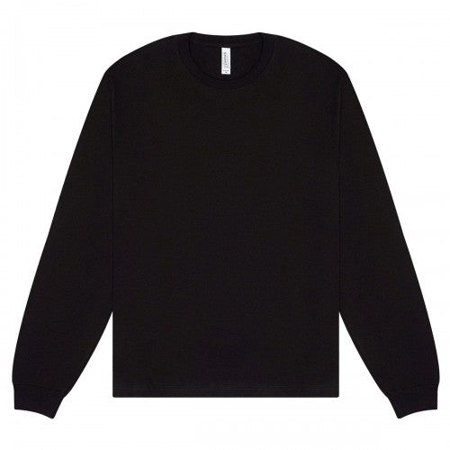 Front - Bella + Canvas Unisex Adult Heavyweight Boxy Long-Sleeved T-Shirt