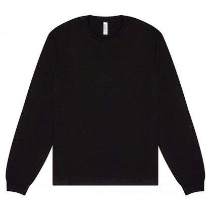 Front - Bella + Canvas Unisex Adult Heavyweight Boxy Long-Sleeved T-Shirt
