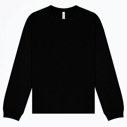 Front - Bella + Canvas Unisex Adult Heavyweight Long-Sleeved T-Shirt