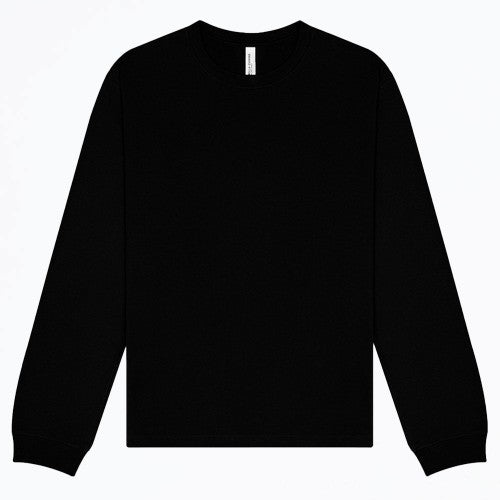 Front - Bella + Canvas Unisex Adult Heavyweight Long-Sleeved T-Shirt