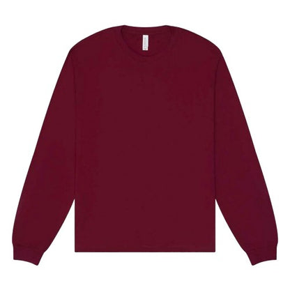 Front - Bella + Canvas Unisex Adult Heavyweight Boxy Long-Sleeved T-Shirt