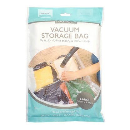 Front - Home & Living Clear Vacuum Bag