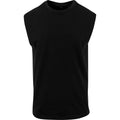 Front - New Morning Studios Mens Plain Sleeveless T-Shirt