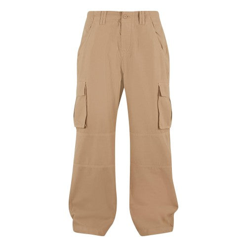 Front - Build Your Brand Mens Classic Cargo Trousers