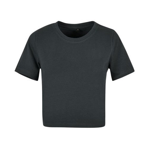 Front - New Morning Studios Womens/Ladies Crop T-Shirt