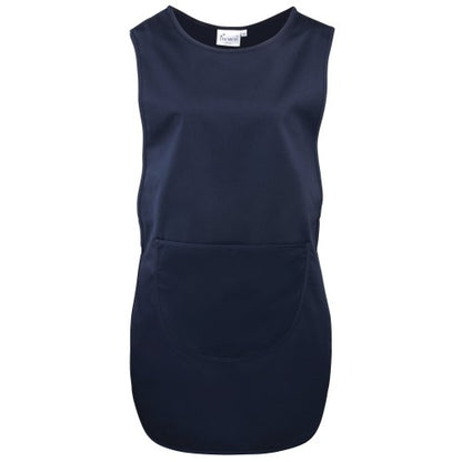 Front - Premier Ladies/Womens Long Length Pocket Tabard / Workwear