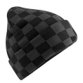 Front - Beechfield Checkerboard Beanie