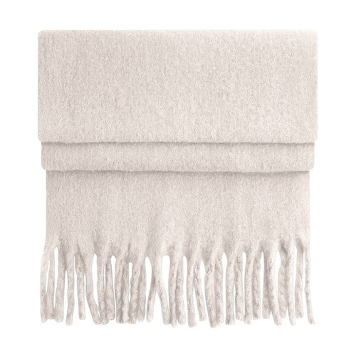 Front - Beechfield Fluffy Scarf